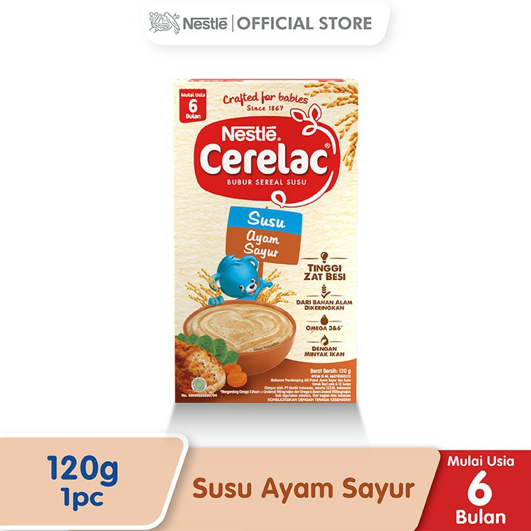 NESTLE CERELAC BUBUR SEREAL  all variant