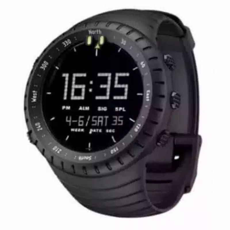JAM TANGAN PRIA RUBBER SPORTY DIGITAL LED IMPORT