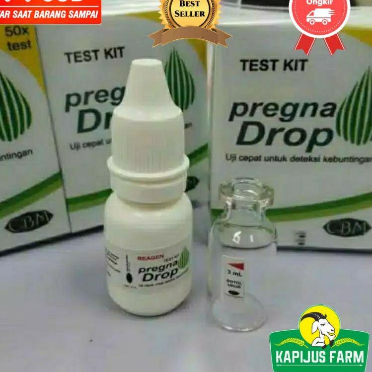 Promo 9EKAQ Pregna Drop Test Kit Deteksi Kebuntingan Hewan Ternak Ruminansia 63 Terkini