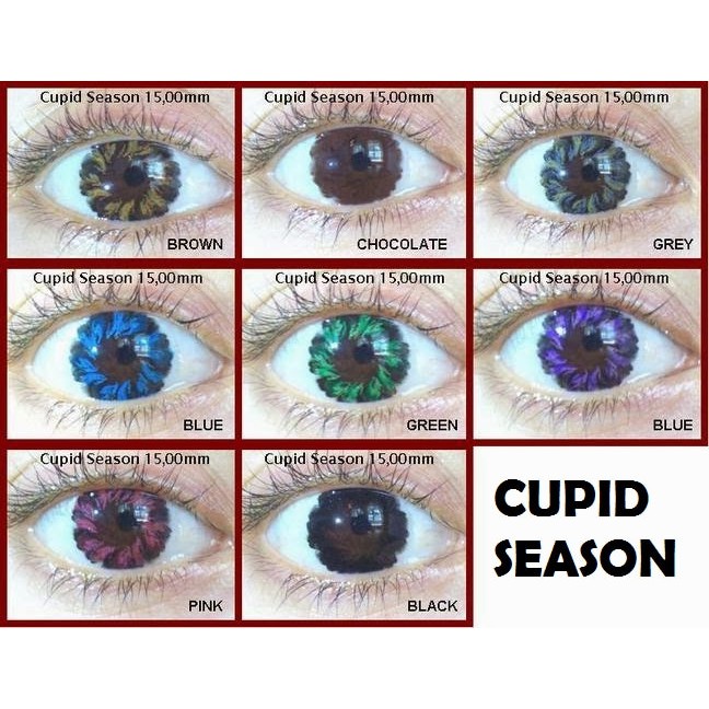 PALING MURAH Softlens Aquas Cupid SEASON / Soft Lens CUPID SEASSON Australia