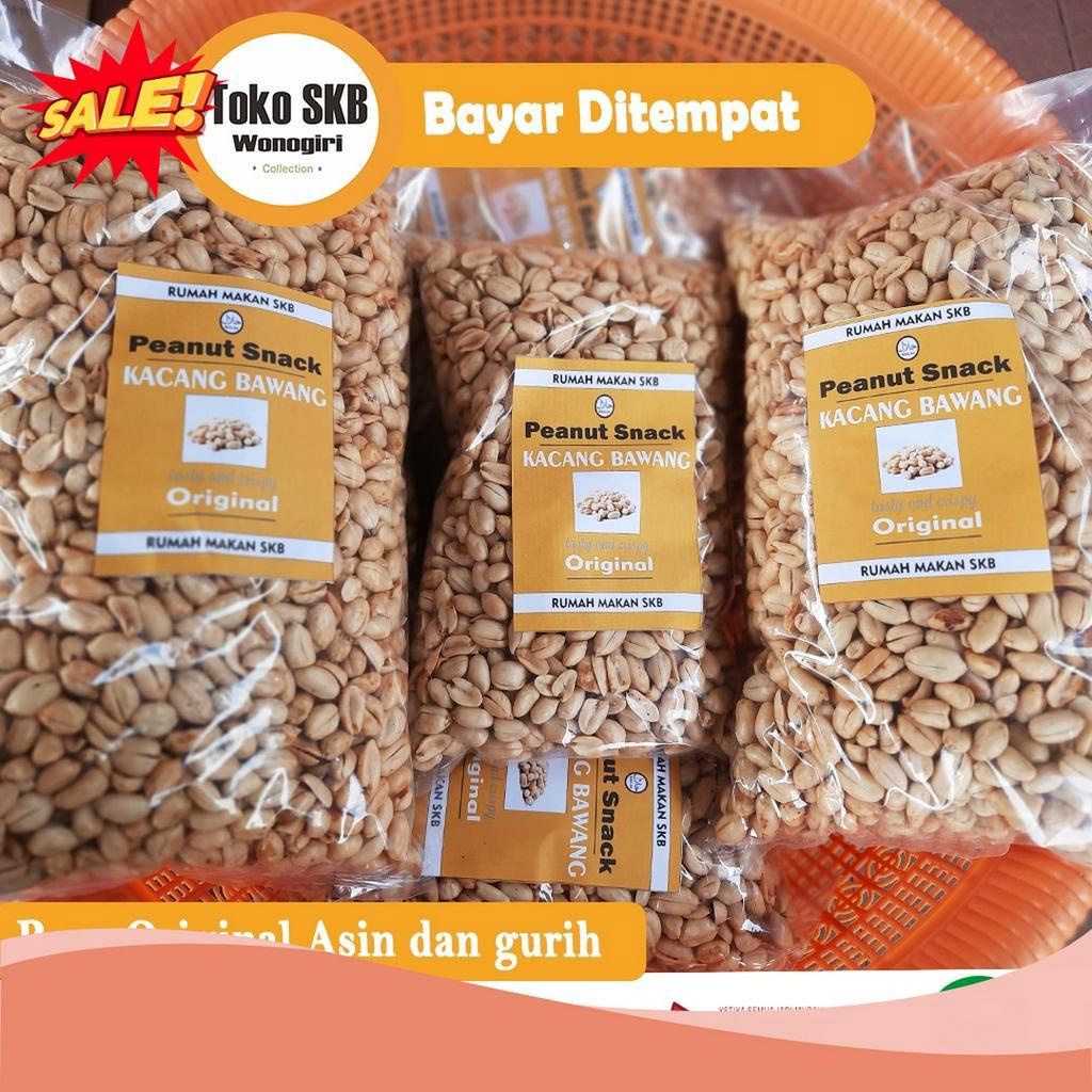 

BEST SELLER Best Seller COD1kg Kacang Bawang Gurih Asin Original Kota Wonogiri