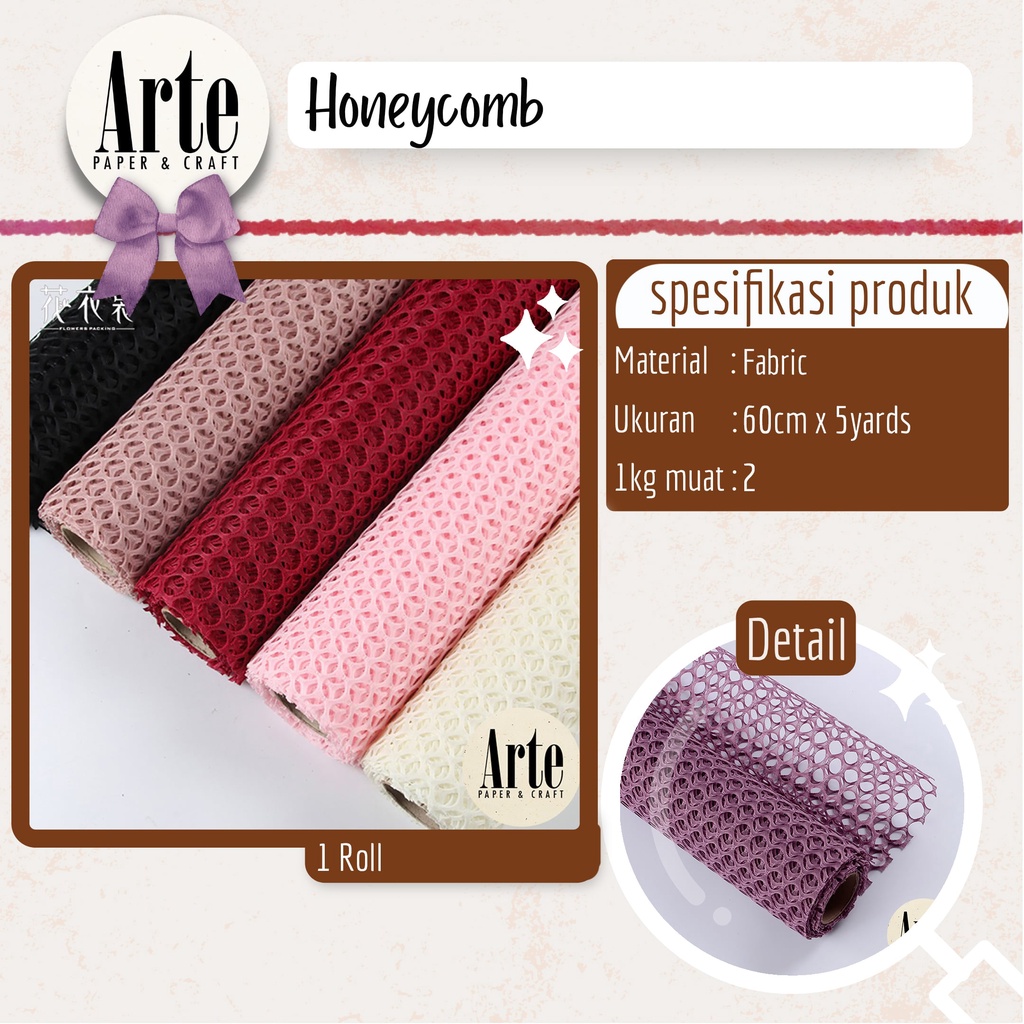 

1 Roll Honeycomb Kertas Buket Korea Bunga Flower Wrapping Paper Kado Roll Arte Grosir Jakarta P.Yxw