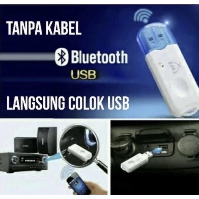 USB Bluetooth Receiver CK-06 Tanpa Kabel - USB Bluetooth Receiver CK06 -