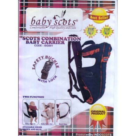 Gendongan Bayi Depan Baby Scots Polos Terbaru