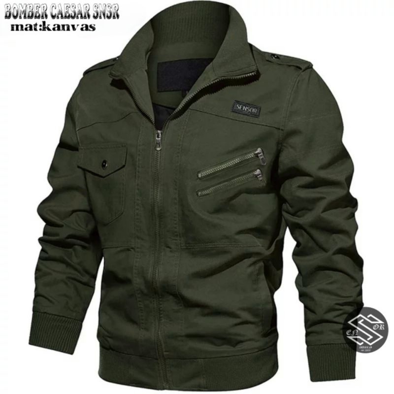 jaket bomber pria terbaru / jaket pria zipper SNSR ORIGINAL