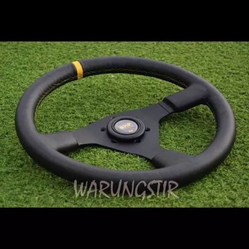 OMP VELOCITA SUEDE STEERING WHEEL - STIR MOBIL BALAP OMP SETIR RACING