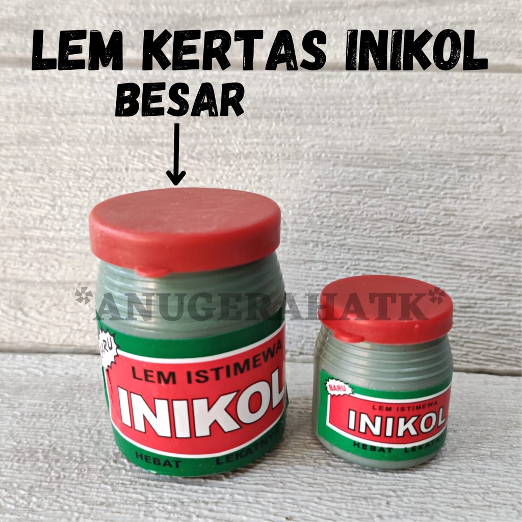 

Lem kertas inikol / INI-KOL Besar