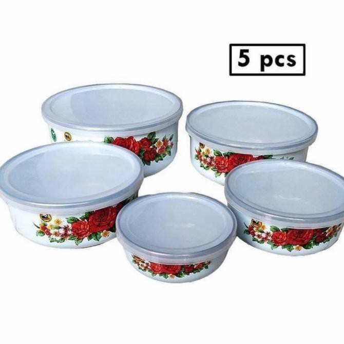 Panci Set Mixing Bowl 5 Susun By Maspion / Mixing Bowl / Rantang - Diskon Khusus 