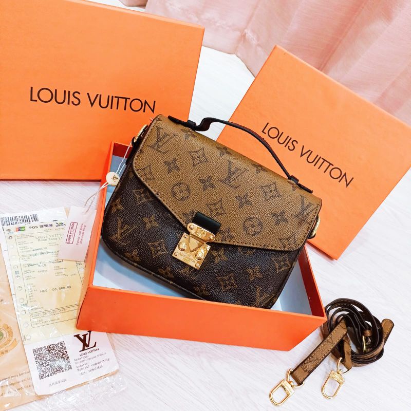 Tas Selempang LV Metis Wanita Branded Import Premium Kode 6009 Free Box