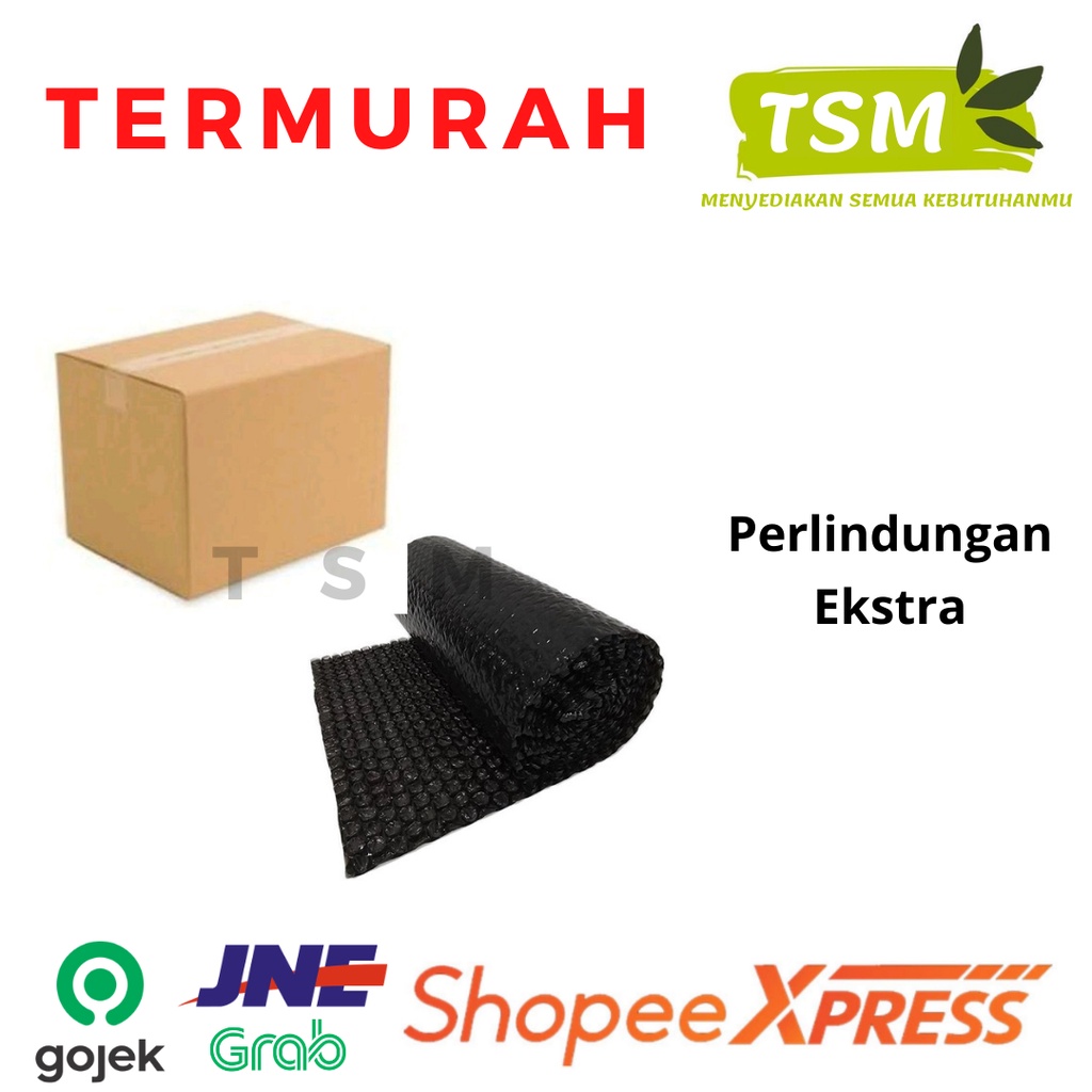 Perlindungan Ekstra Bubble Wrap &amp; Kardus