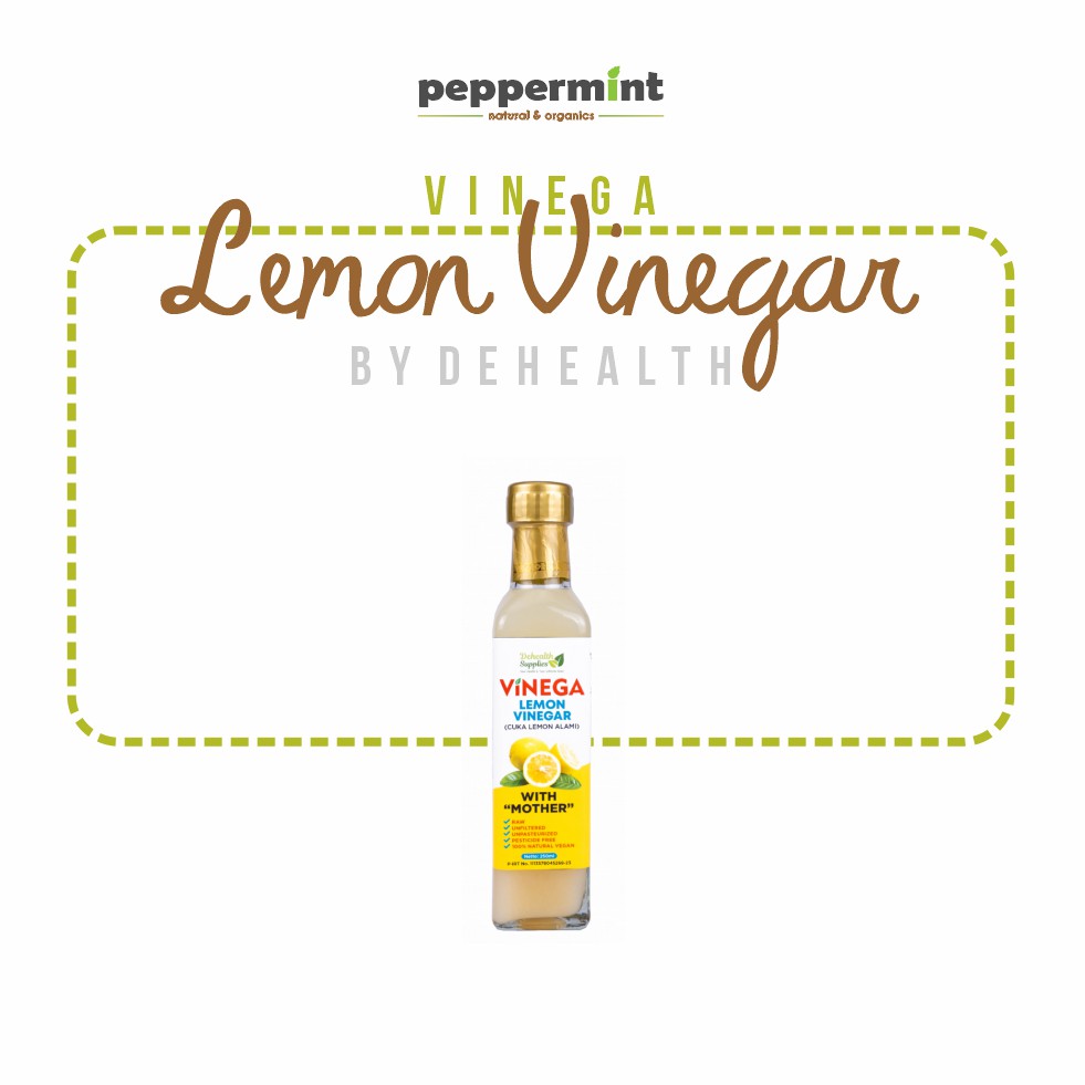 

Dehealth Finega Lemon (250 ml) / Cuka Lemon