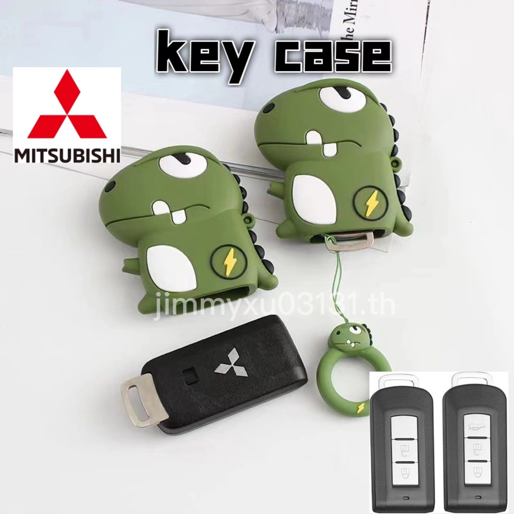 Case Kunci remote Mobil Motif Kartun Untuk Mitsubishi Xpander Outlander 3 ASX Colt Lancer Grandis