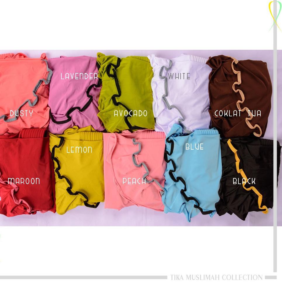Terbaik Jilbab Instan Rivani Rempel / Hijab Khimar Bergo / Kerudung Pet Antem Jersey / Pinguin Jerse