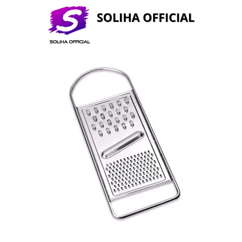 Parutan keju stainless steel / parutan sayur serbaguna 3in1