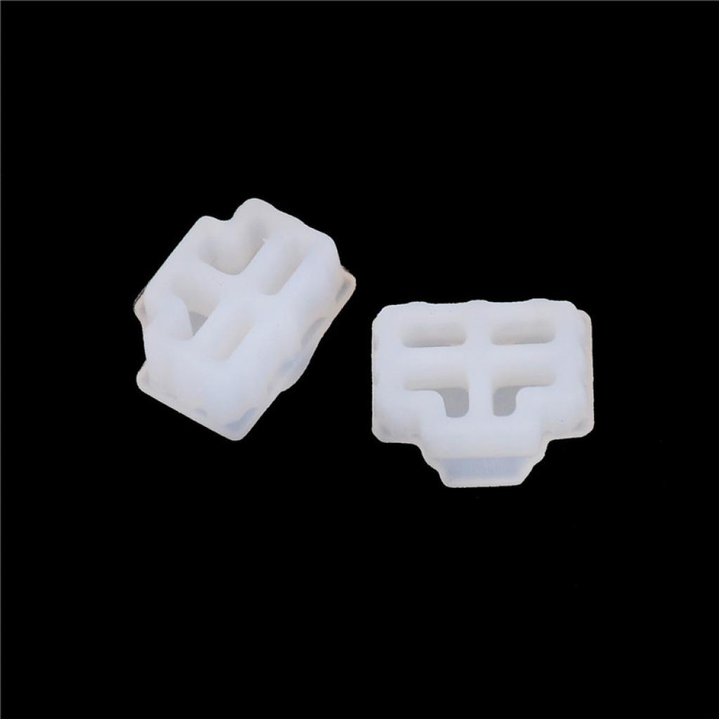 (AATrillionCatalpa) 10pcs Plug Pelindung Port Ethernet RJ45 Anti Debu Warna Putih