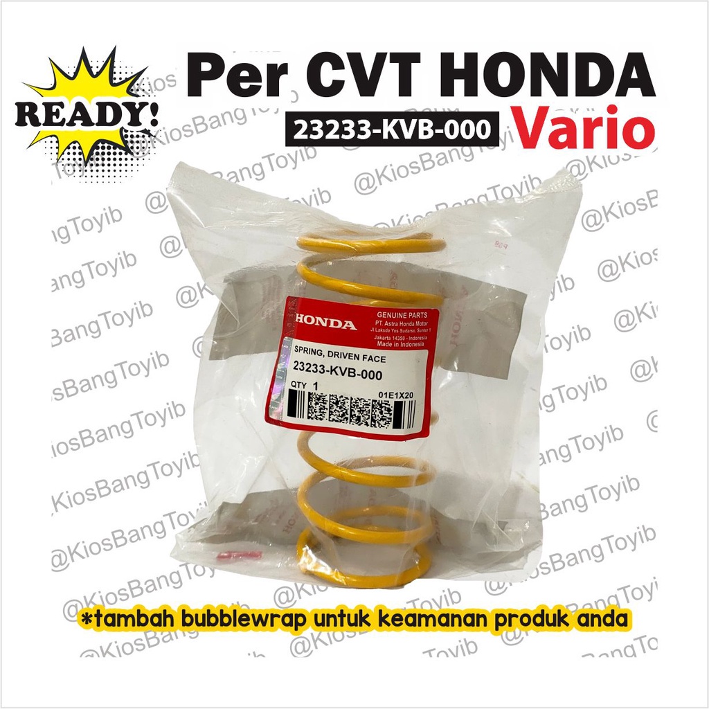 Per Pir CVT Pully Honda Beat (GCC) Vario (KVB) PCX (K35)