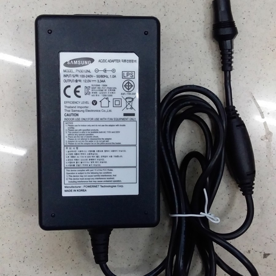 Adaptor samsung 12v 5a kualitas bagus