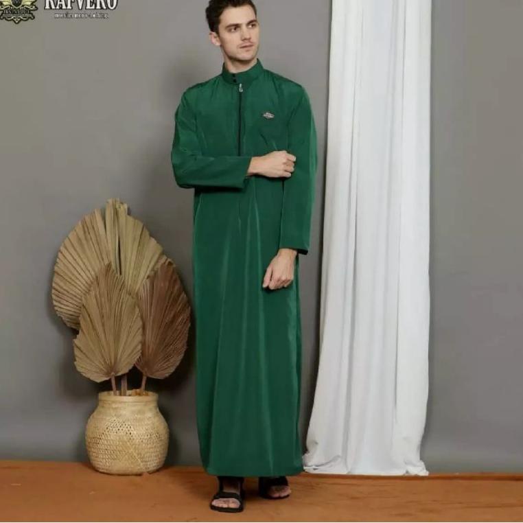 La-Tahzan Jubah Saudi Pria/Gamis Pakistan/Jubah Muslim Pria Dewasa ELVANO [BPG. 556292]
