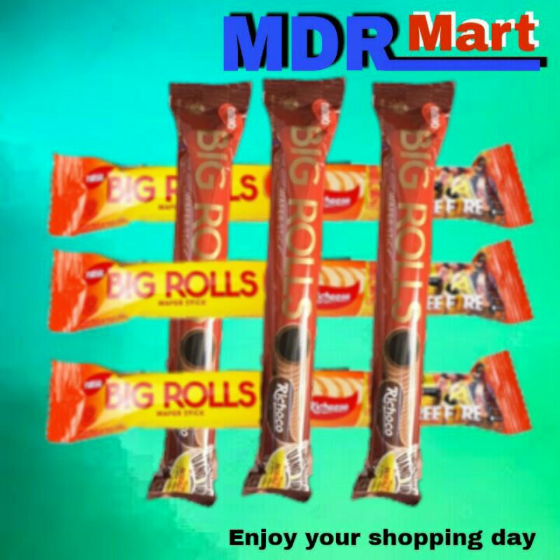 

ECER - BIG ROLLS satuan 18gr/pcs