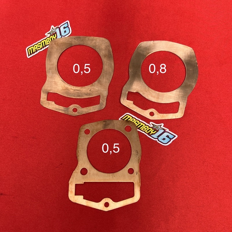 Paking kop tembaga tiger paking head tembaga tiger tebal 0.5 paking kop tembaga 0.5 tiger