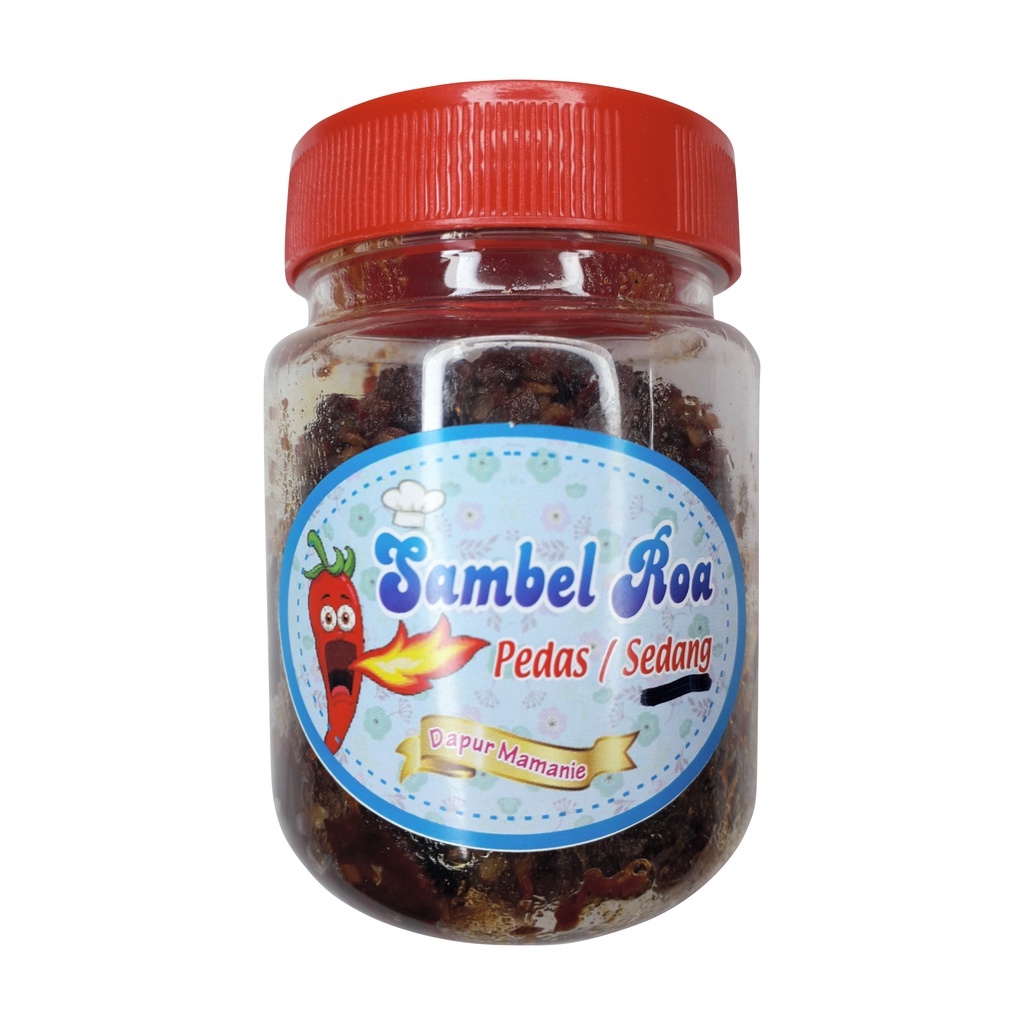 

DAGING SEMUA !!! DIJAMIN NAFSU MAKAN BERTAMBAH !!! SAMBAL IKAN ROA ASAP SIAP MAKAN ASLI MANADO KEMASAN 150gr TERLARIS NAFSU MAKAN !!!