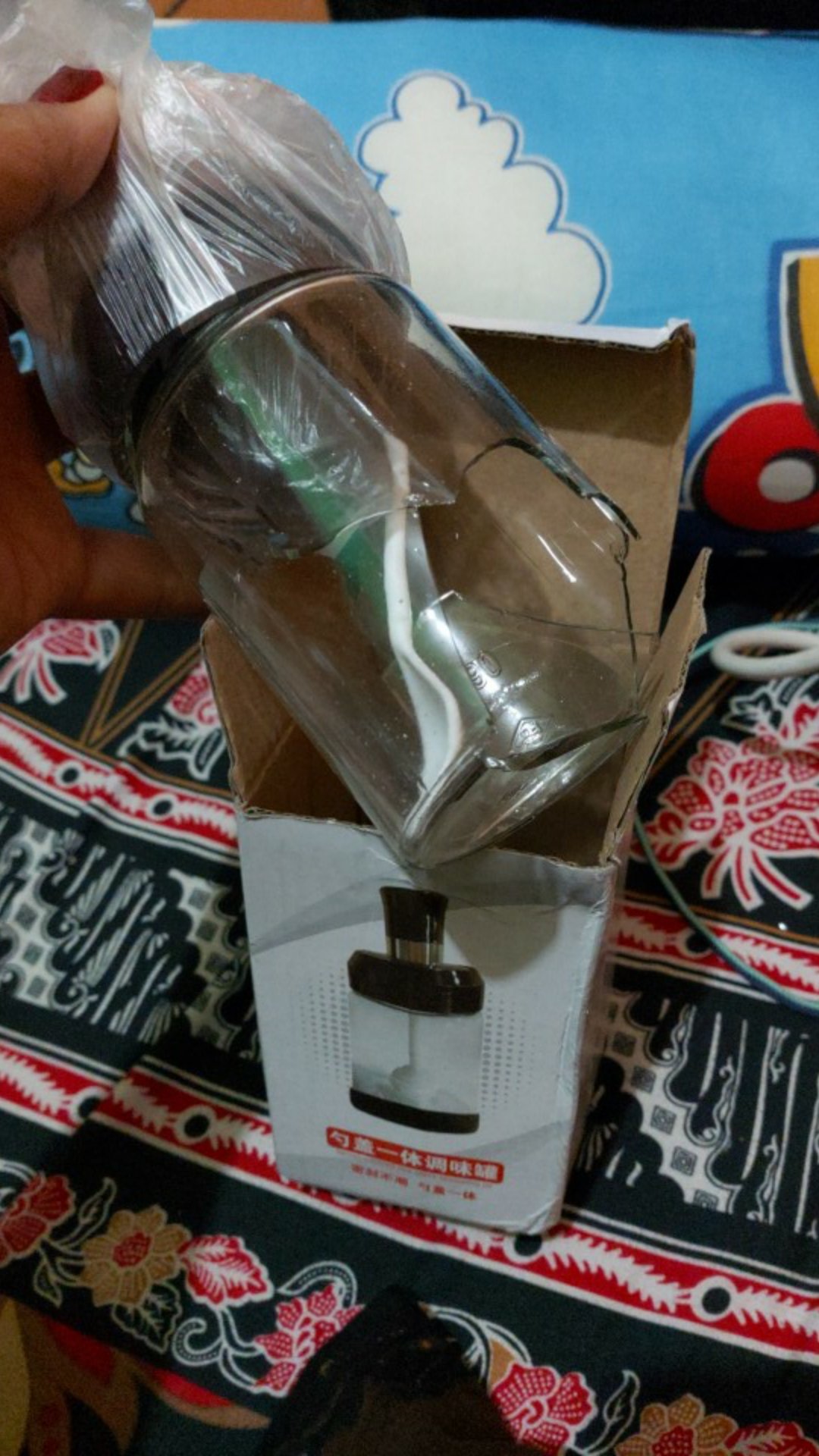 Toples Bumbu L951 Tempat Bumbu Botol Bumbu Unik Sendok Nempel Di Tutup