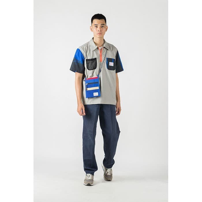 BUKAN MISTERI BELAKA - Half Zip Shirt Grey