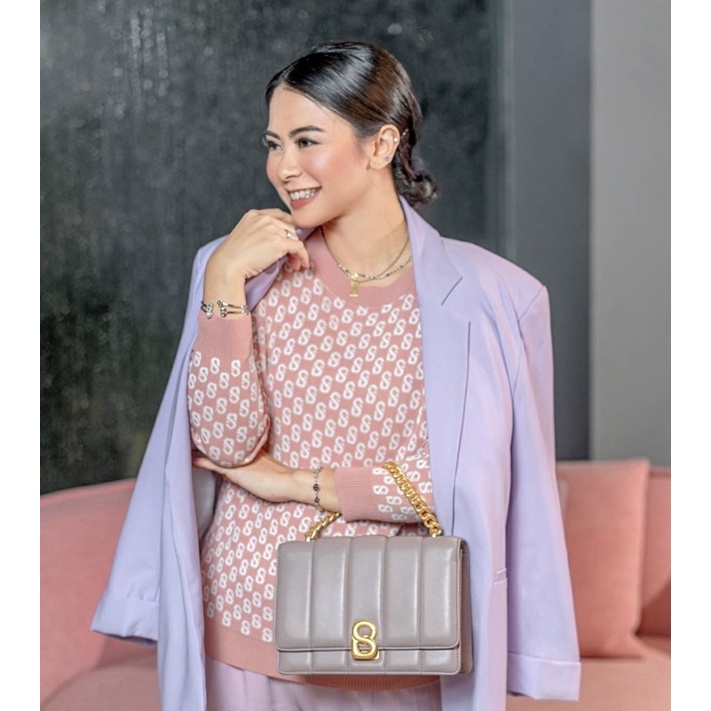 sweatshirt pink XL buttonscarves preloved