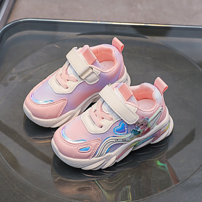 Minipetite Sepatu sneakers kets olahraga anak perempuan import 1 - 7 tahun SH21112