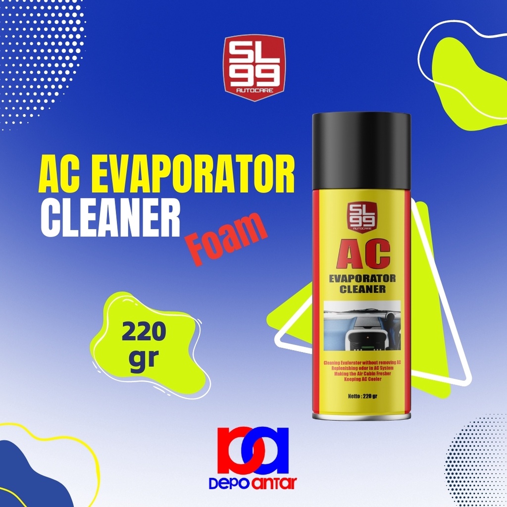 AC EVAPORATOR CLEANER 220gr SL99 PEMBERSIH EVAPORATOR AC MOBIL