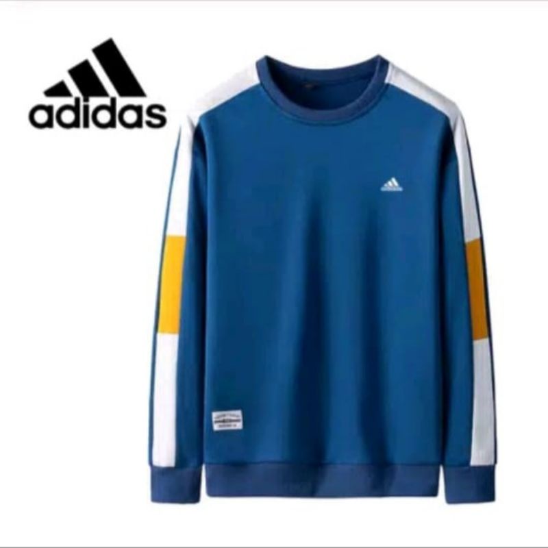 Sweater Hoodie Pria Twist Adidas Sweater Fleece Keren Model Kekinian