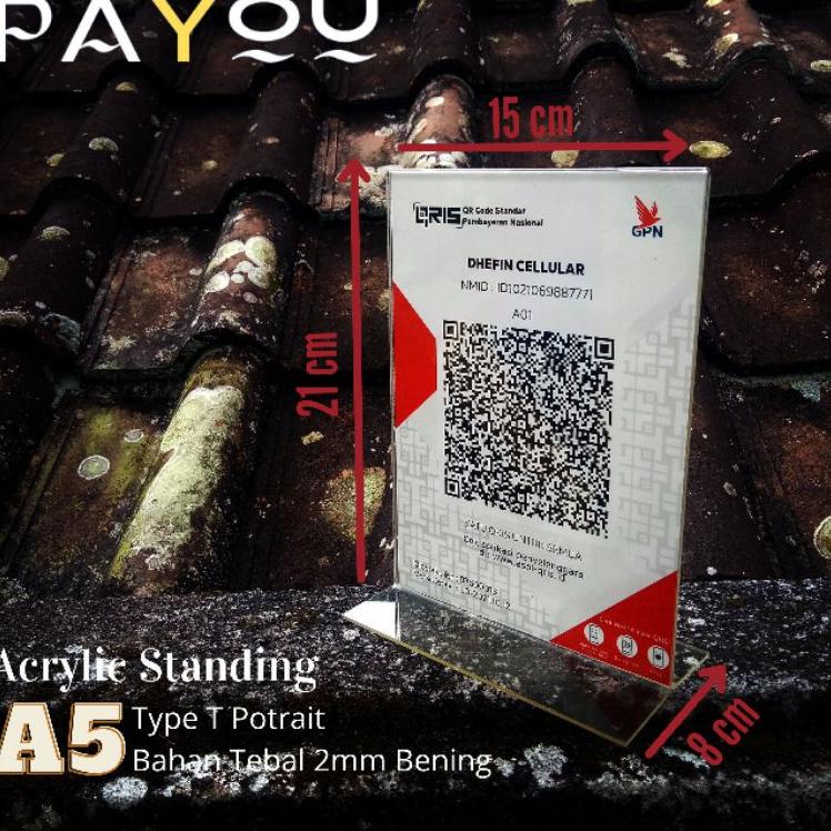 

TOP PRODUCT PAKET HEMAT DAPAT 2PCS STANDING ACRYLIC A5 (1 Type L + 1 Type T) Potrait/ Tempat Brosur/ Menu 3079 ⇰