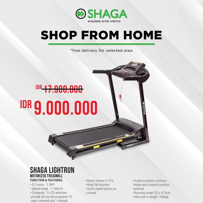 

Ready Stok - Shaga Lightrun