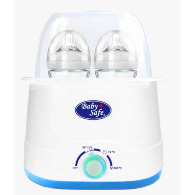 BABY SAFE TWIN BOTTLE WARMER