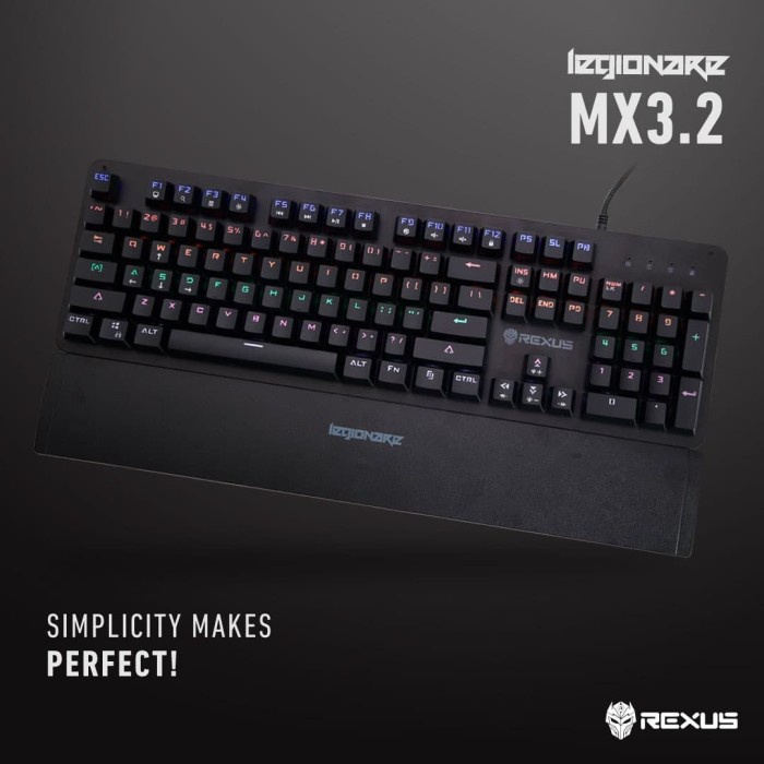 KEYBOARD GAMING REXUS MX3.2 MECHANICAL - Garansi Resmi