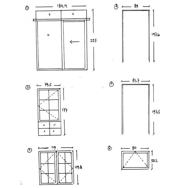 Pesanan Kusen Pintu & Jendela Casement (Cust. Jagakarsa)