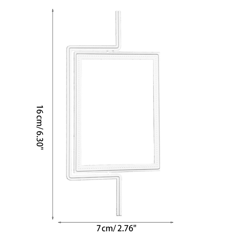 Cetakan Stensil Cutting Dies Motif Hollow Bahan Metal Untuk Scrapbook / Craft DIY / Dekor