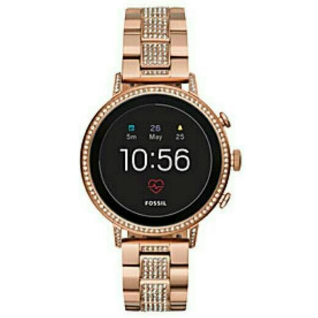 Jam fossil original - Gen 4 smartwatch Q Venture Rosegold Blink ftw6011