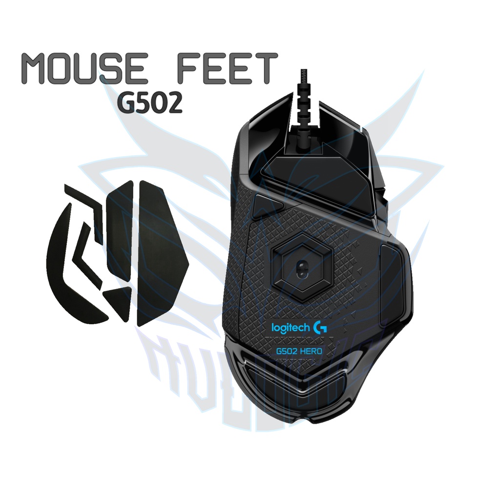 Mouse Feet Glide Logitech G502 - Mousefeet Skates PTFE