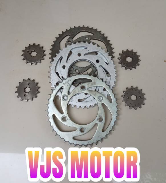 Gear gir set depan blakang VIXION NVL 2014 PNP VIXION New dan VIXION KS ORI ASLI YAMAHA