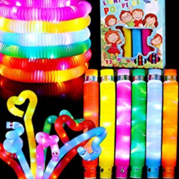 LAMPU STICK PIPA SELANG MAINAN  / LAMPU LED ANAK POP LIGHT