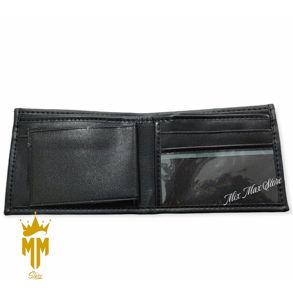 Dompet Pria HD murah Kulit sintetik Asli Original Dompet dua Lipat Cowok Branded Exclusive