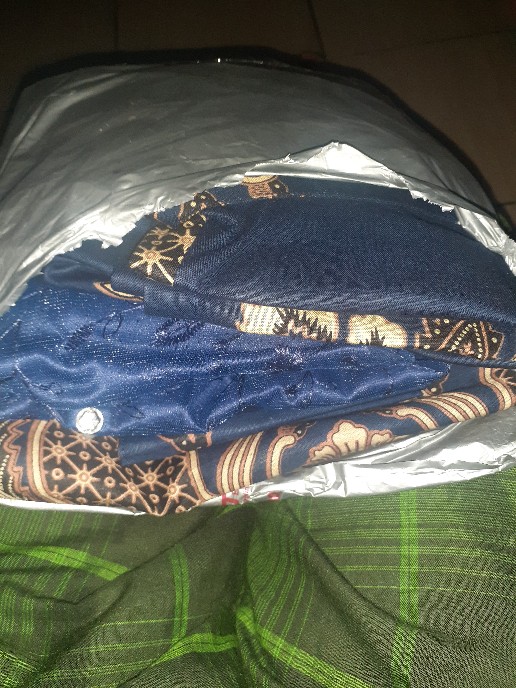 Maura Couple - Sania Ruffle Batik Couple Ori Ndoro Jowi Dnt Garansi