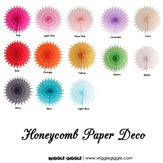 Honeycomb Paper Fan