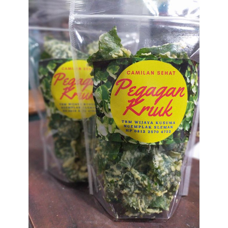 

Keripik Sehat Daun Pegagan