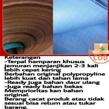 4*4 hamparan khusus jemuran bahan original