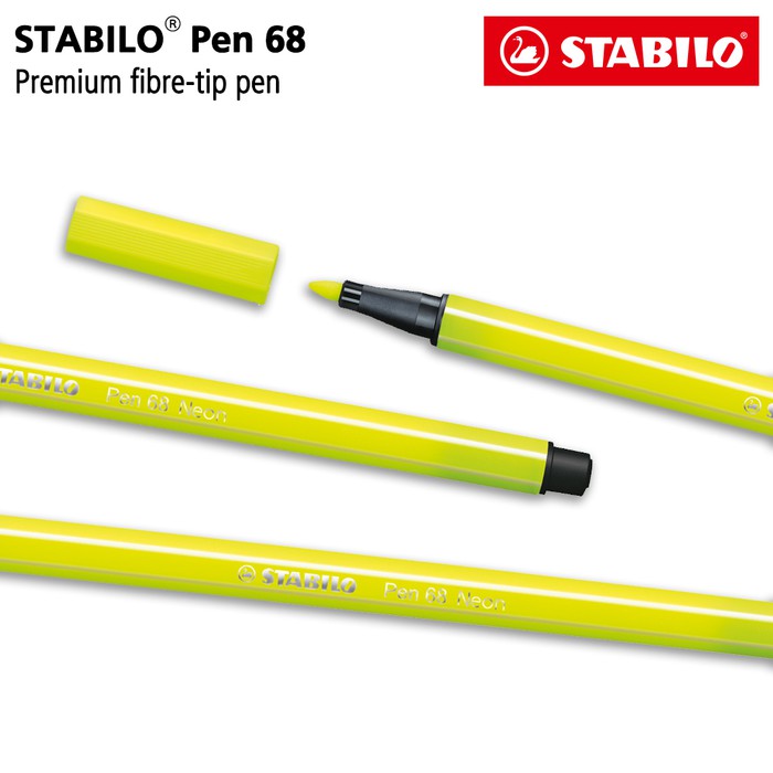 

Stabilo Pulpen - Stabilo Warna Warni - Highlighter Stabilo Pen 68 Fluorescent Yellow 1 Pcs /