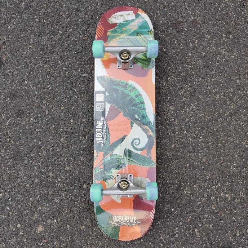 CRIME skateboard premium Fullset | wheels griptape truck bearing original puppets