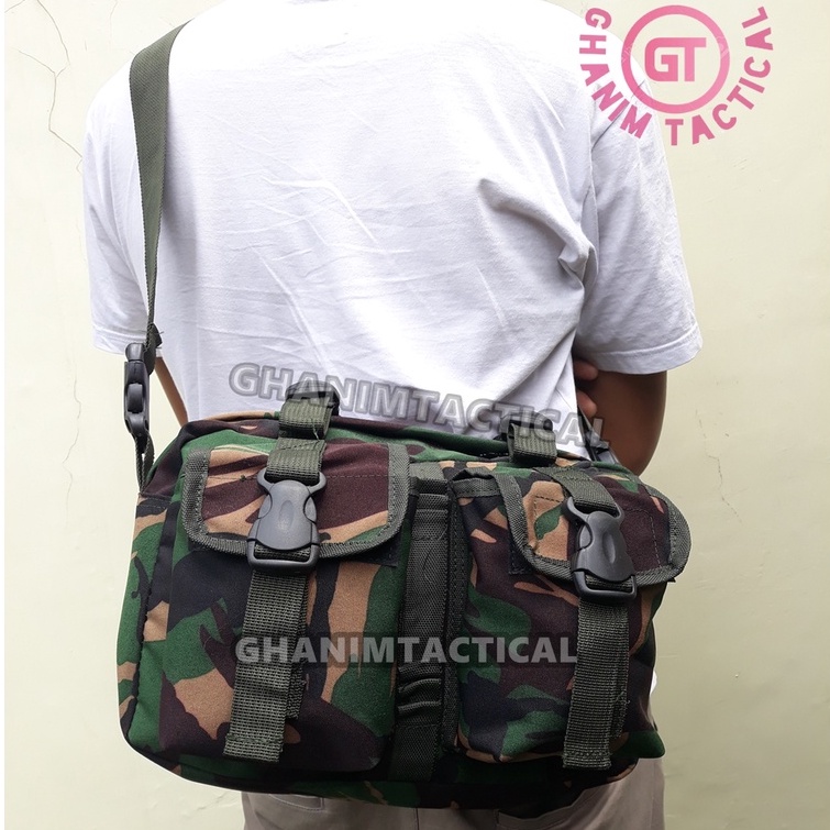 Tas Selempang Malvinas Model Original TNI