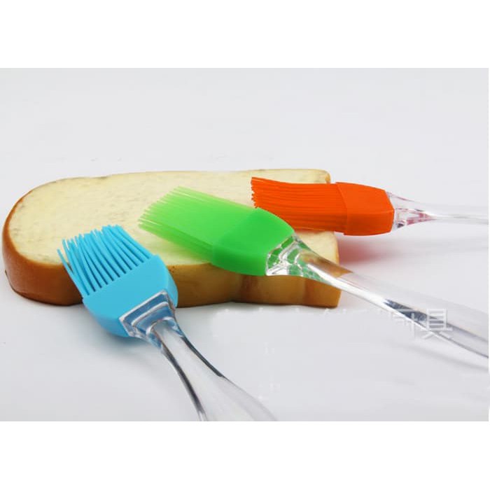 [100GR] LT- Kuas Roti Barbeque silikon food brush silicone cake mentega Kuas Kue / Kuas Masak / kuas mentega